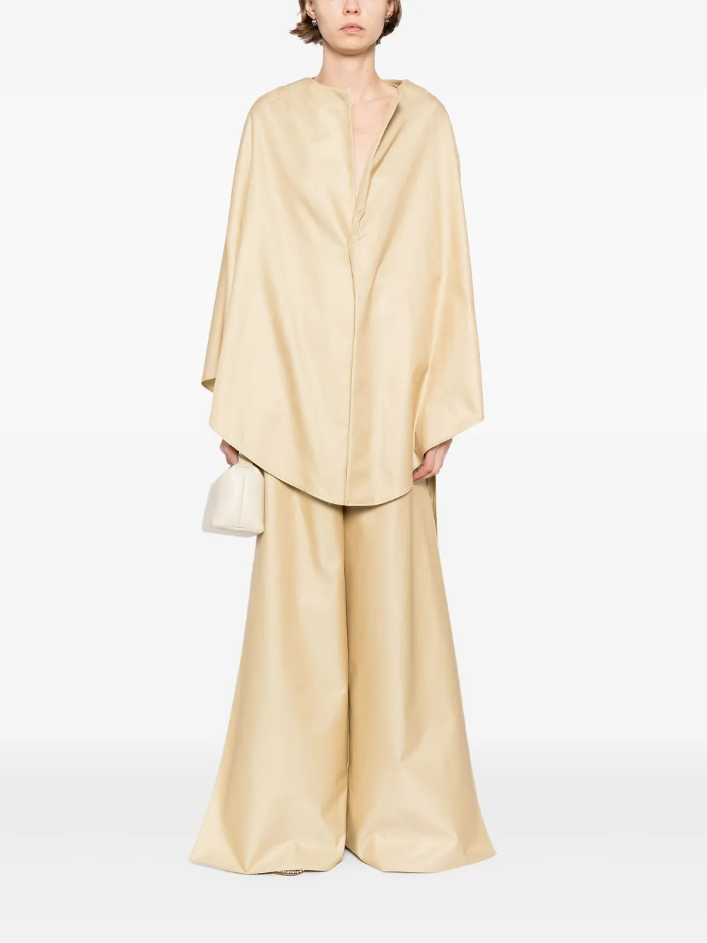 RUOHAN Buru Cape top - Beige