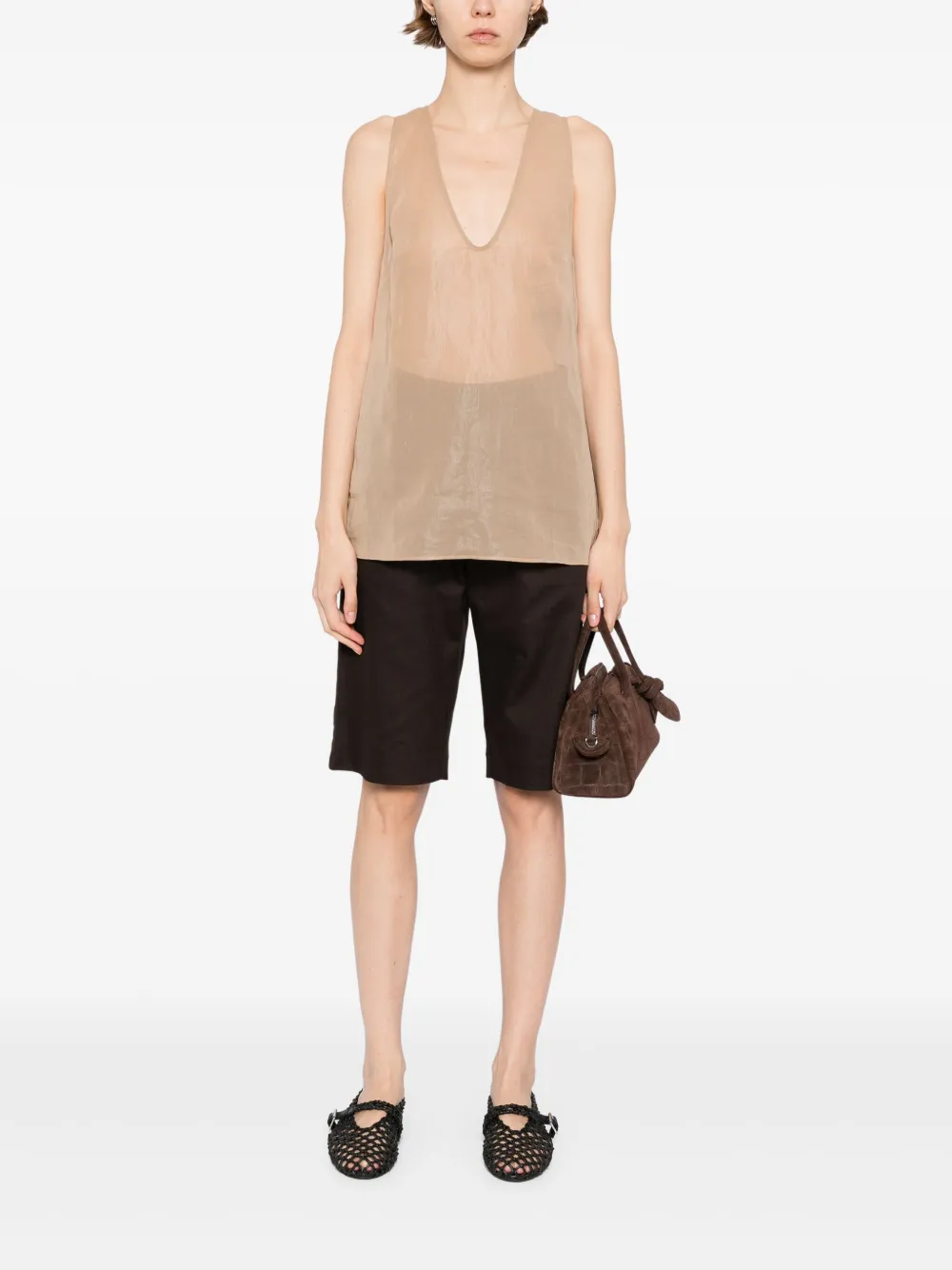 RUOHAN camiseta con cuello redondo | Chalecos y camisetas | Image 2