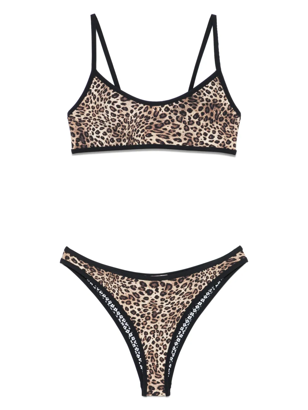Anjuna reversible bikini set | Brown | Image 1