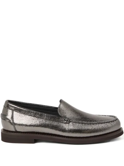 Brunello Cucinelli leather loafers 