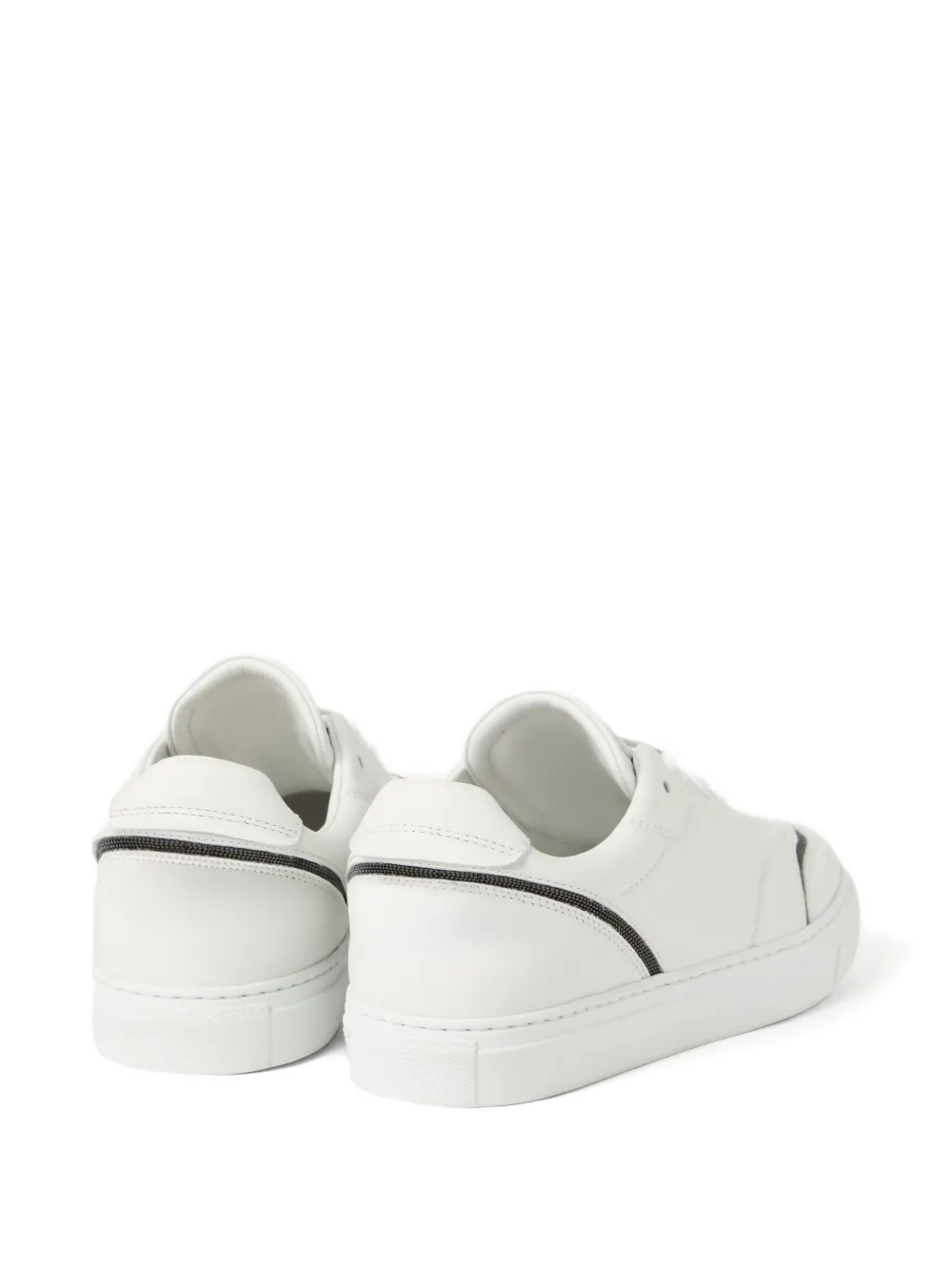Brunello Cucinelli Monili-chain sneakers White