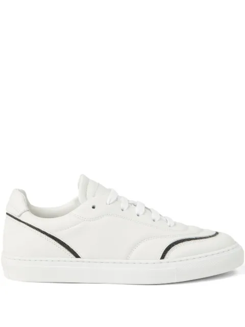 Brunello Cucinelli tenis con detalle de cadena Monili