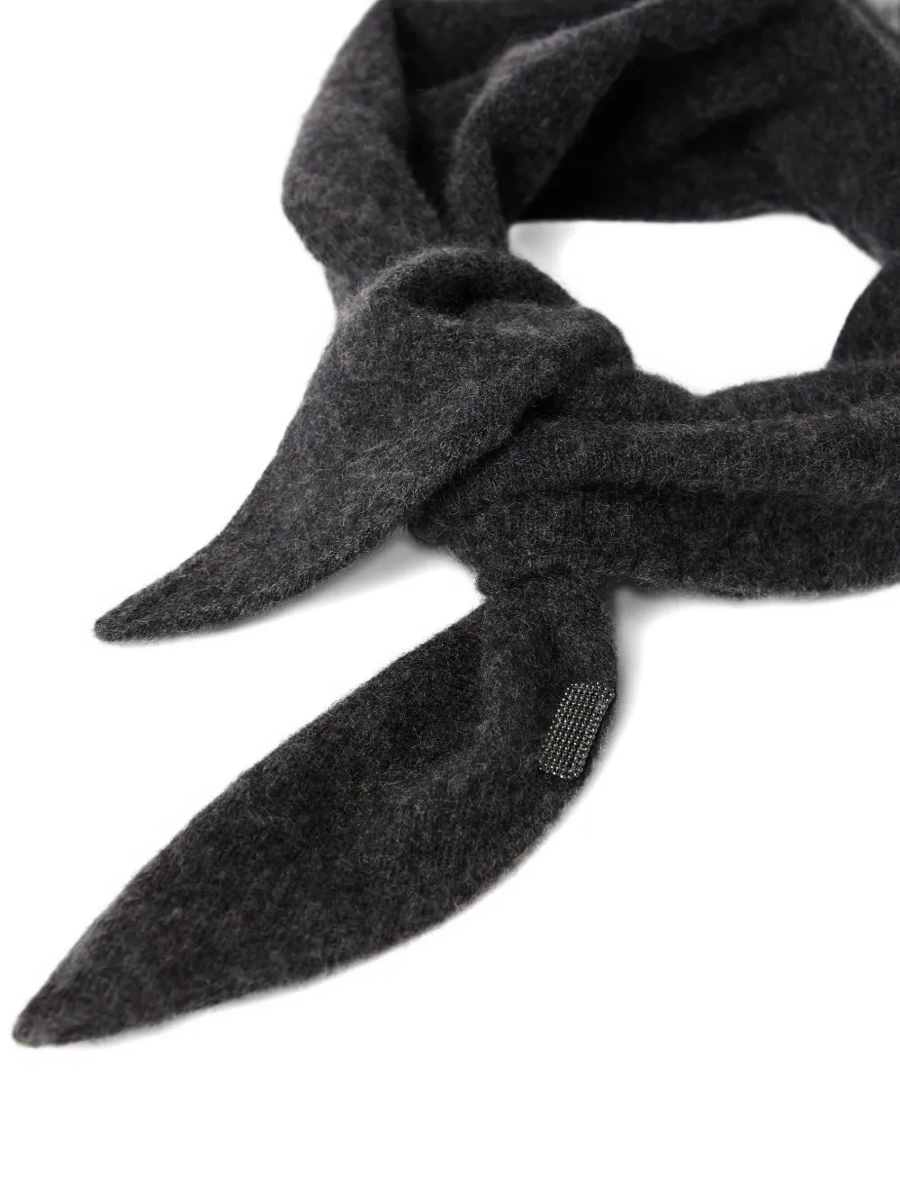 Brunello Cucinelli Monili-chain scarf - Grijs