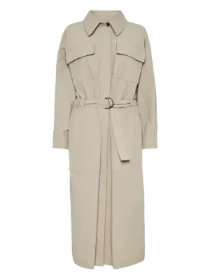 【送料&関税込】Brunello Cucinelli Raincoat Hooded raincoat in red - Brunello Cucinelli | Mytheresa