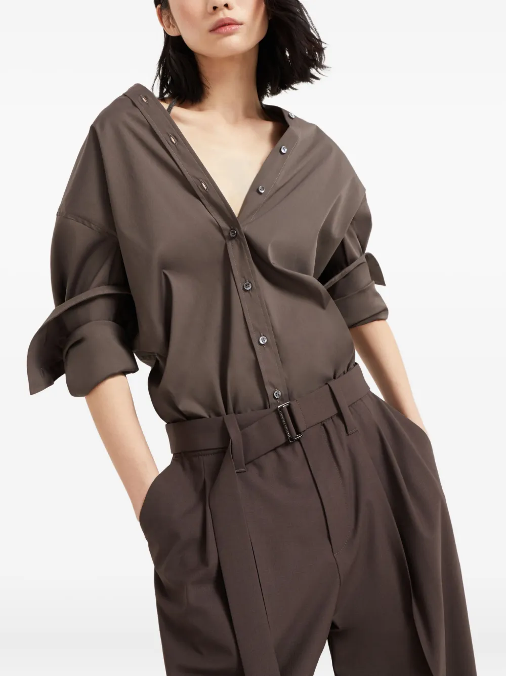 Shop Brunello Cucinelli Button-down Shirt