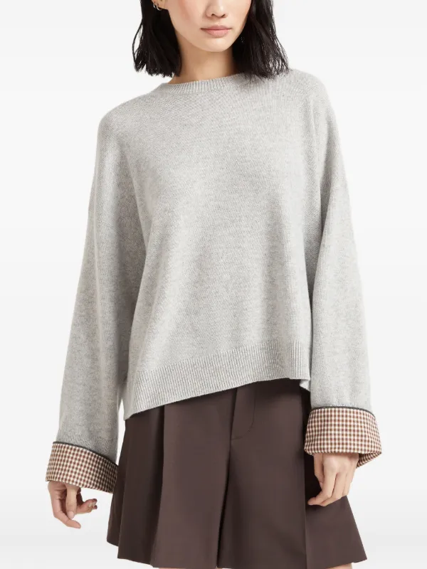 Brunello Cucinelli カシミアセーター | グレー | FARFETCH JP