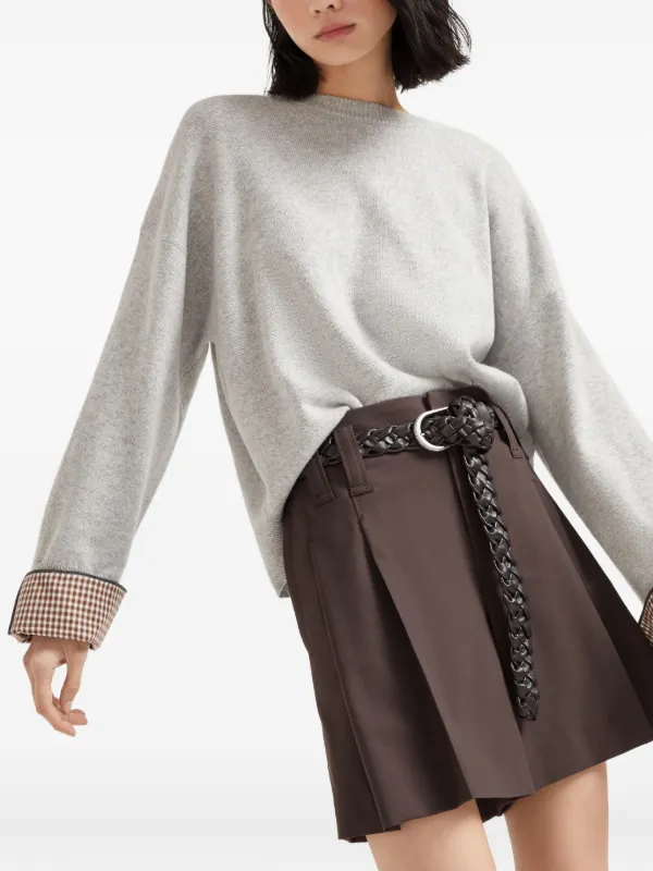 Brunello Cucinelli カシミアセーター | グレー | FARFETCH JP