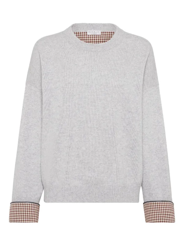 Brunello Cucinelli カシミアセーター | グレー | FARFETCH JP