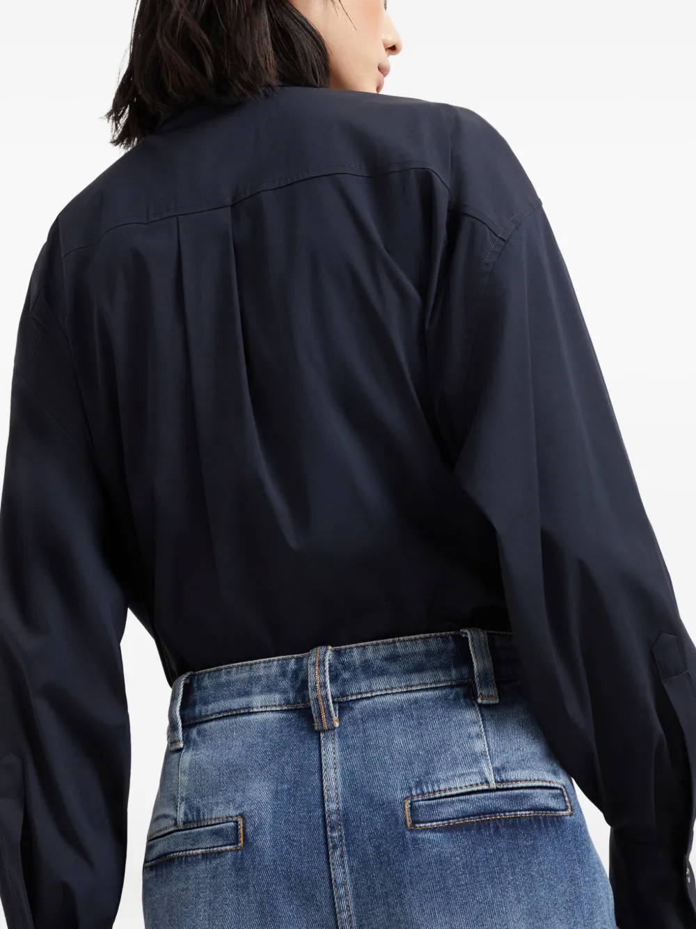 Shop Brunello Cucinelli Wide-leg Jeans