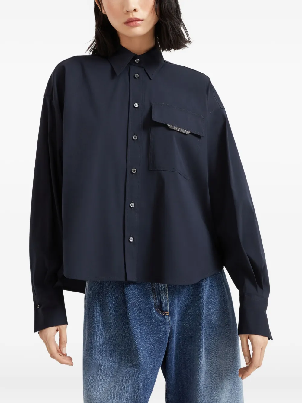 Shop Brunello Cucinelli Button-down Shirt