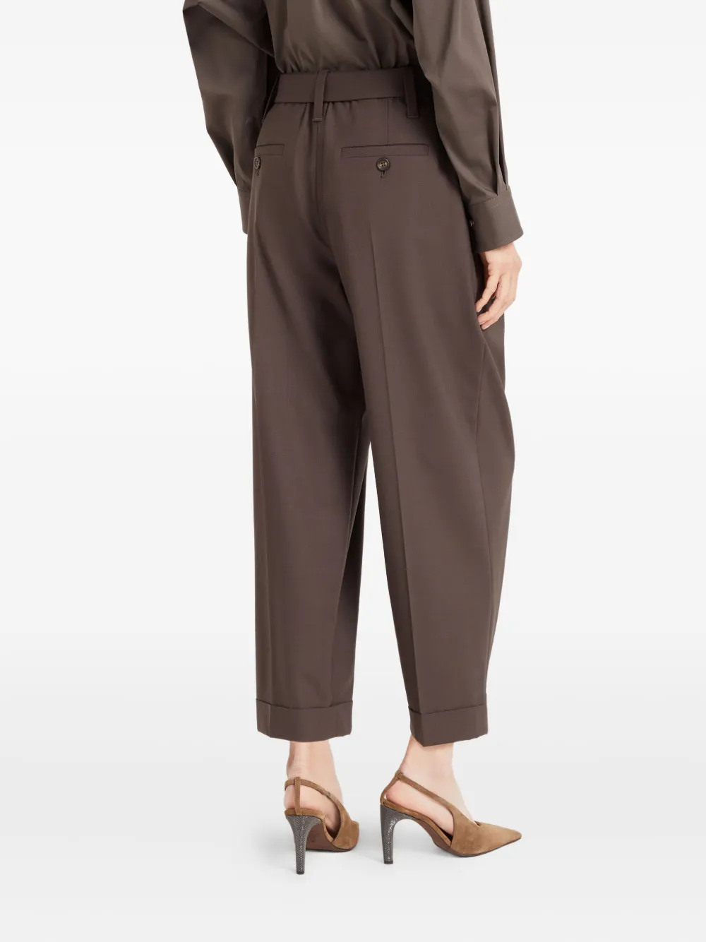 Brunello Cucinelli Satorial broek Bruin