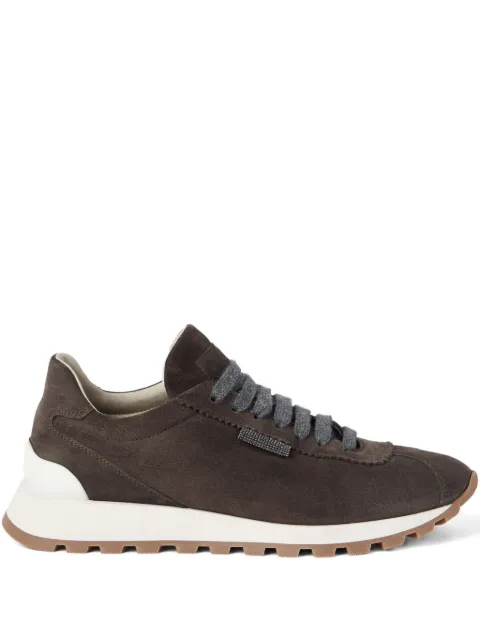 Brunello Cucinelli tenis con agujetas