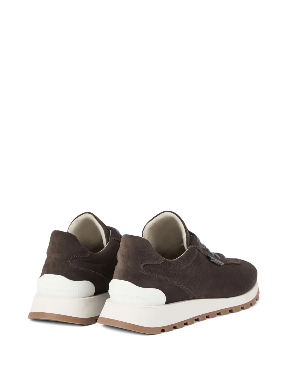 Brunello Cucinelli suede sneakers Brown