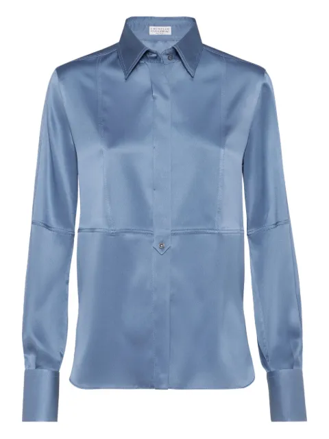 Brunello Cucinelli camisa de seda