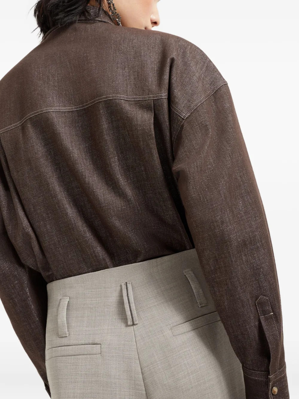 Brunello Cucinelli Satorial broek Grijs