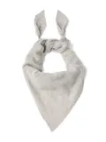 Brunello Cucinelli Monili-chain scarf - Grey