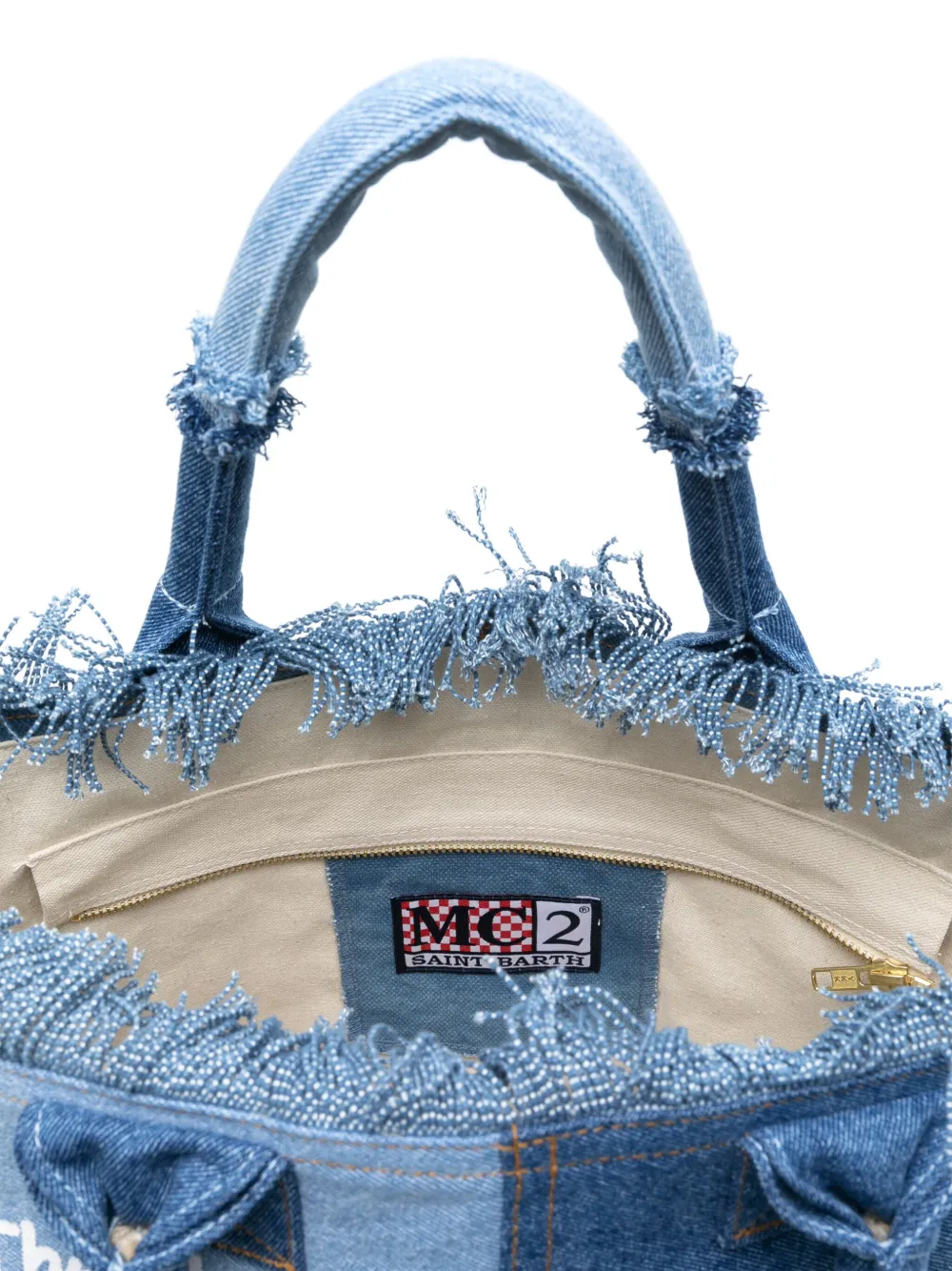 MC2 Saint Barth Vanity shopper Blauw