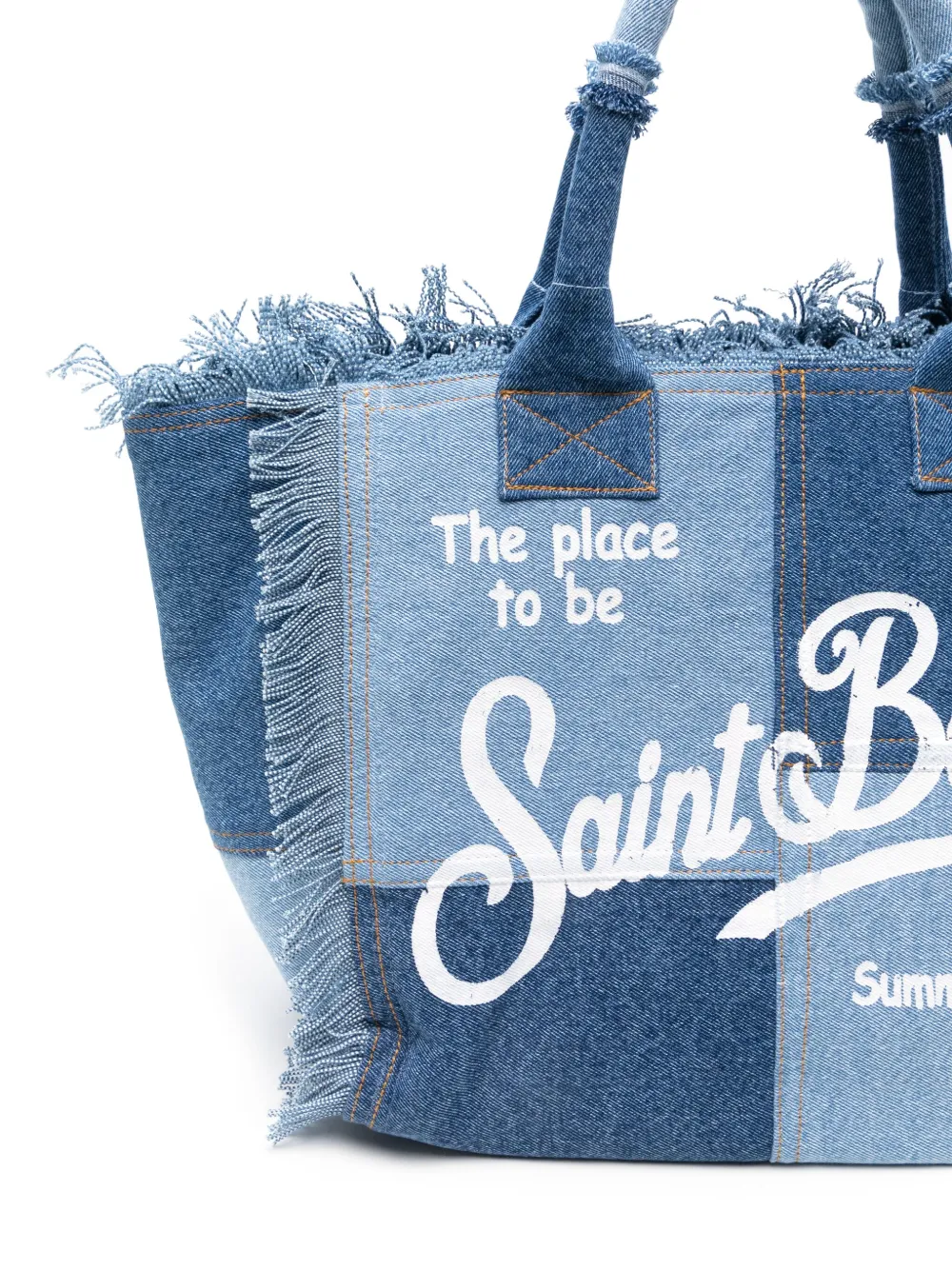 MC2 Saint Barth Vanity shopper Blauw