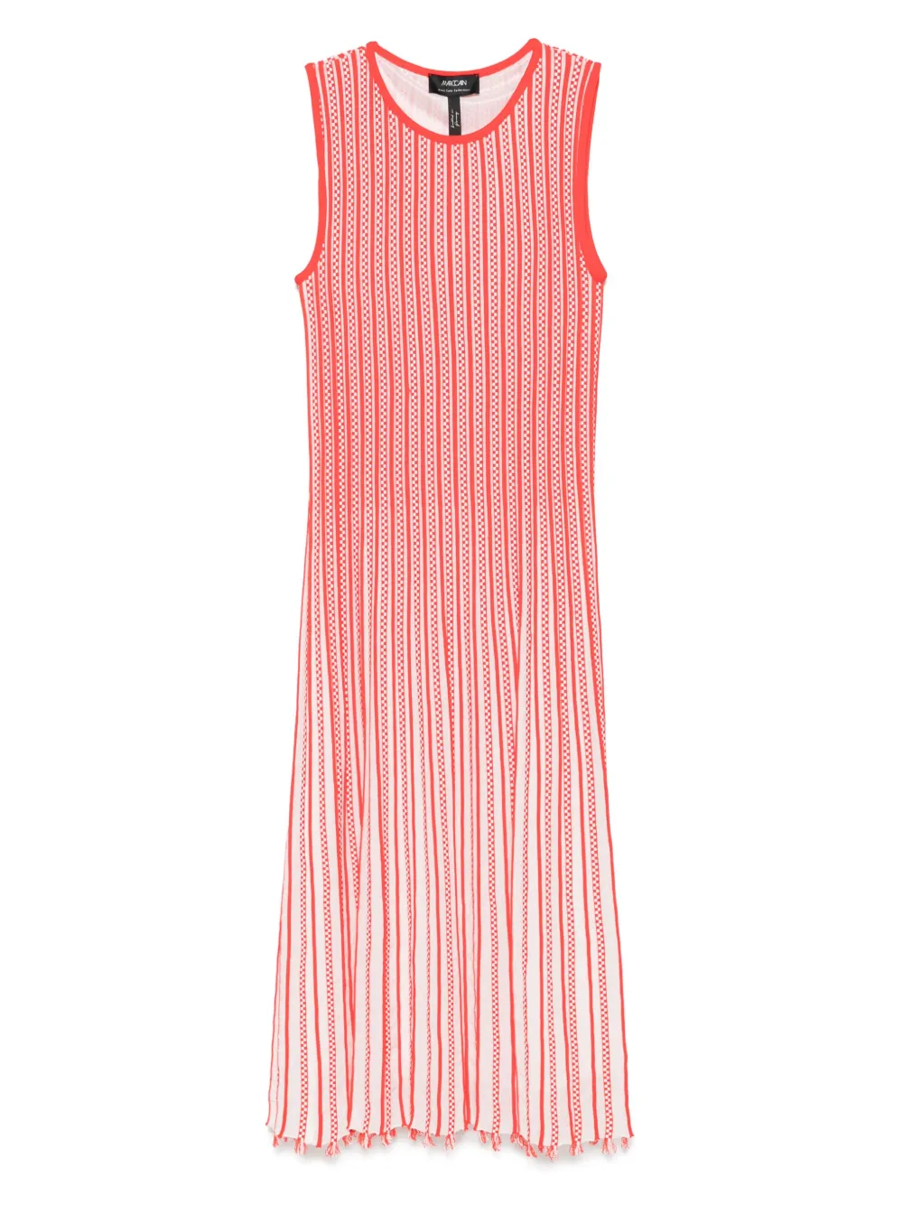 MARCCAIN pleated midi dress