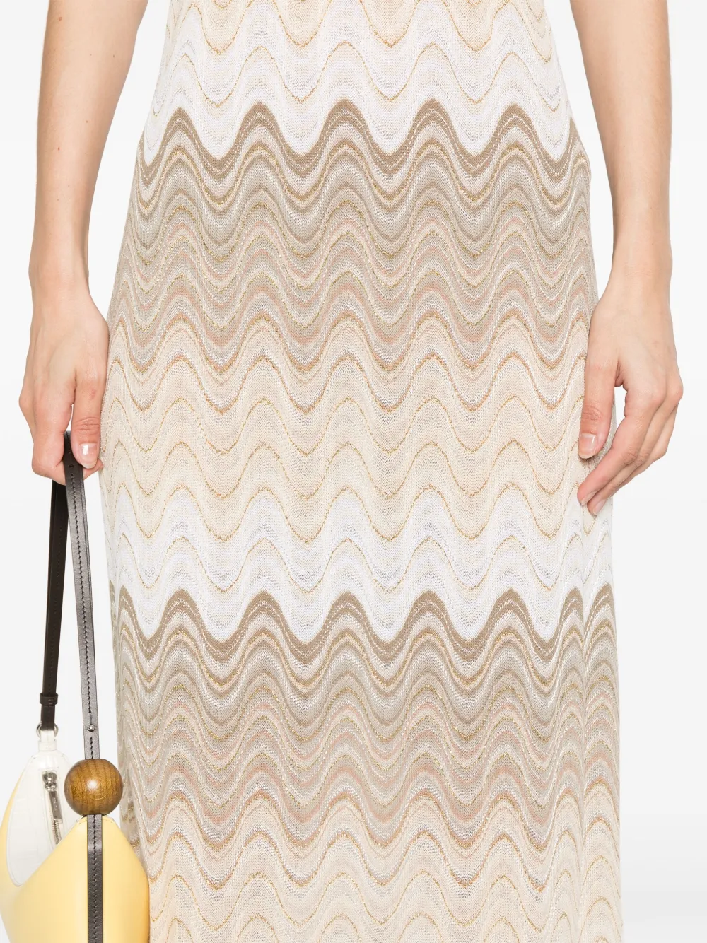 MC2 Saint Barth Eydis maxi-jurk Beige