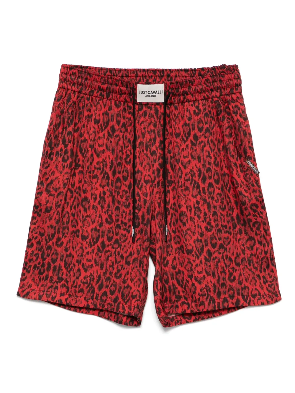 Just Cavalli leopard-print shorts | Red | Image 1