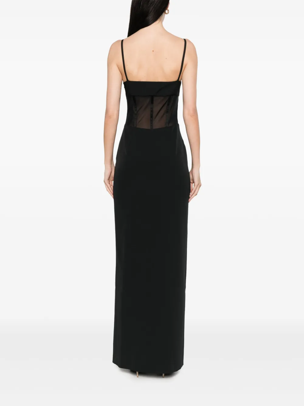Shop Just Cavalli Cady Midi Dress In 黑色