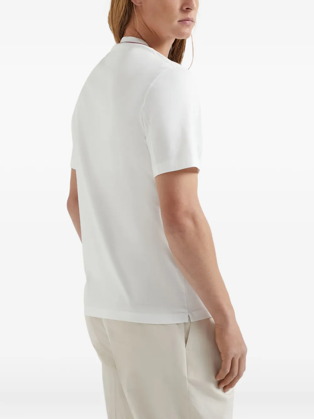 Brunello Cucinelli Katoenen T-shirt Wit