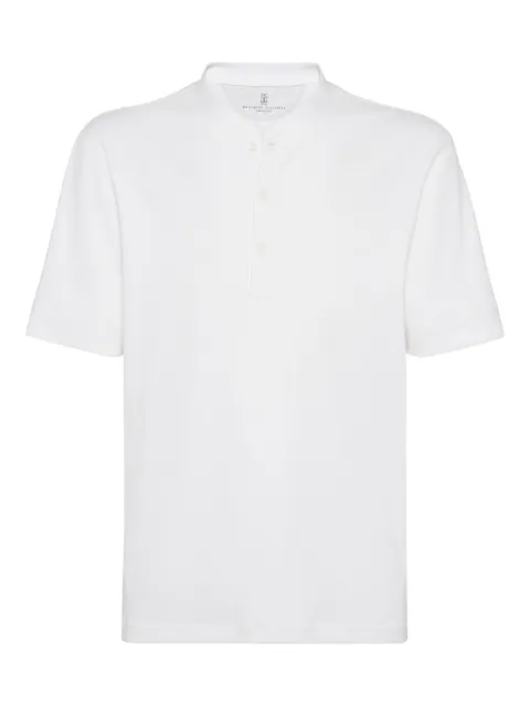 Brunello Cucinelli short-sleeve polo shirt 
