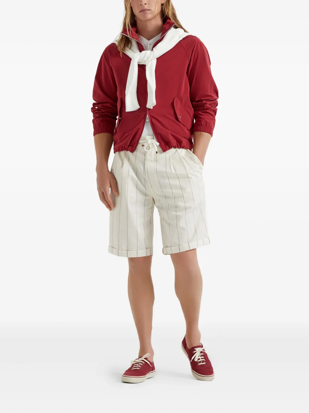 Brunello Cucinelli short-sleeve polo shirt | Image 2