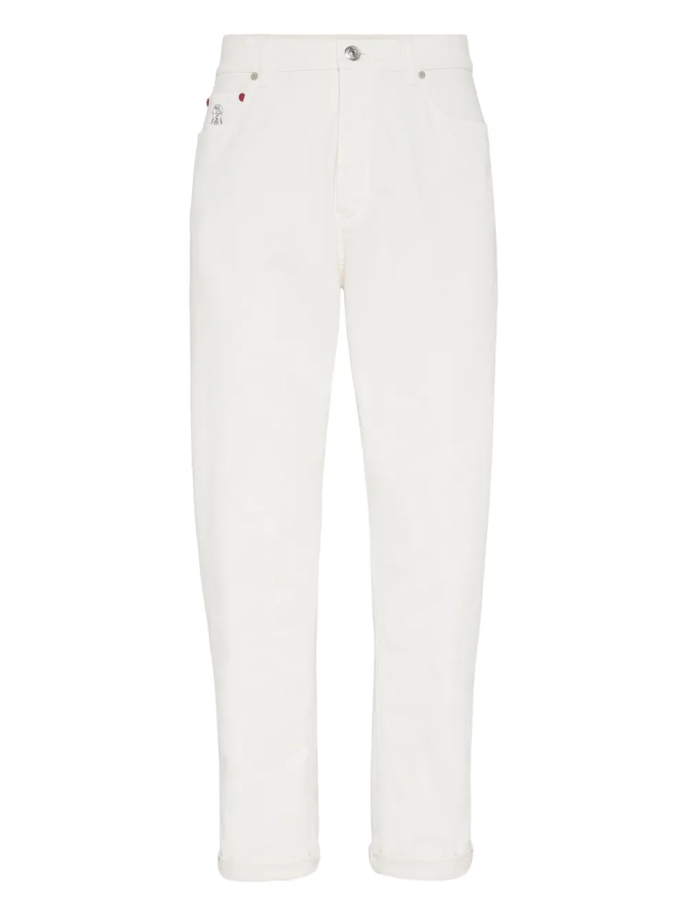 Brunello Cucinelli vaqueros de algodón | blanco | Image 1