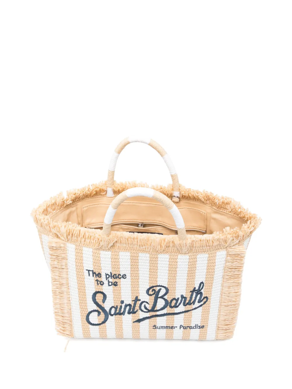 MC2 Saint Barth Colette shopper Beige