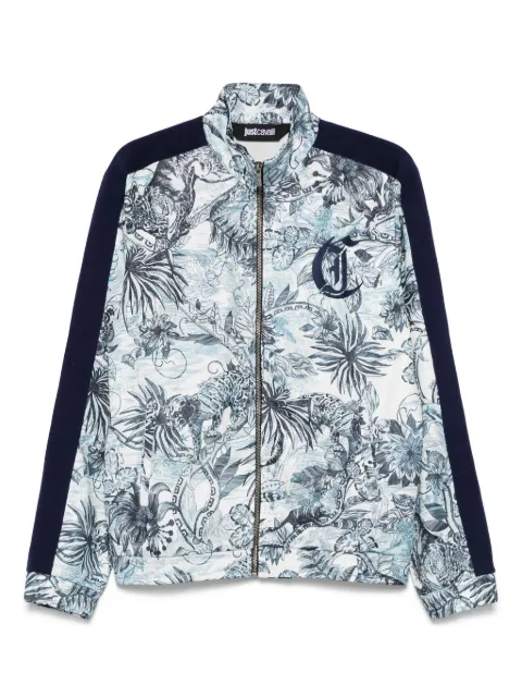 Just Cavalli sudadera con estampado de jungla