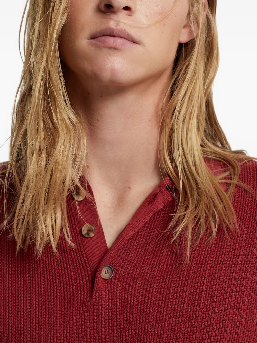 Brunello Cucinelli Cotton Polo Shirt | Red | FARFETCH