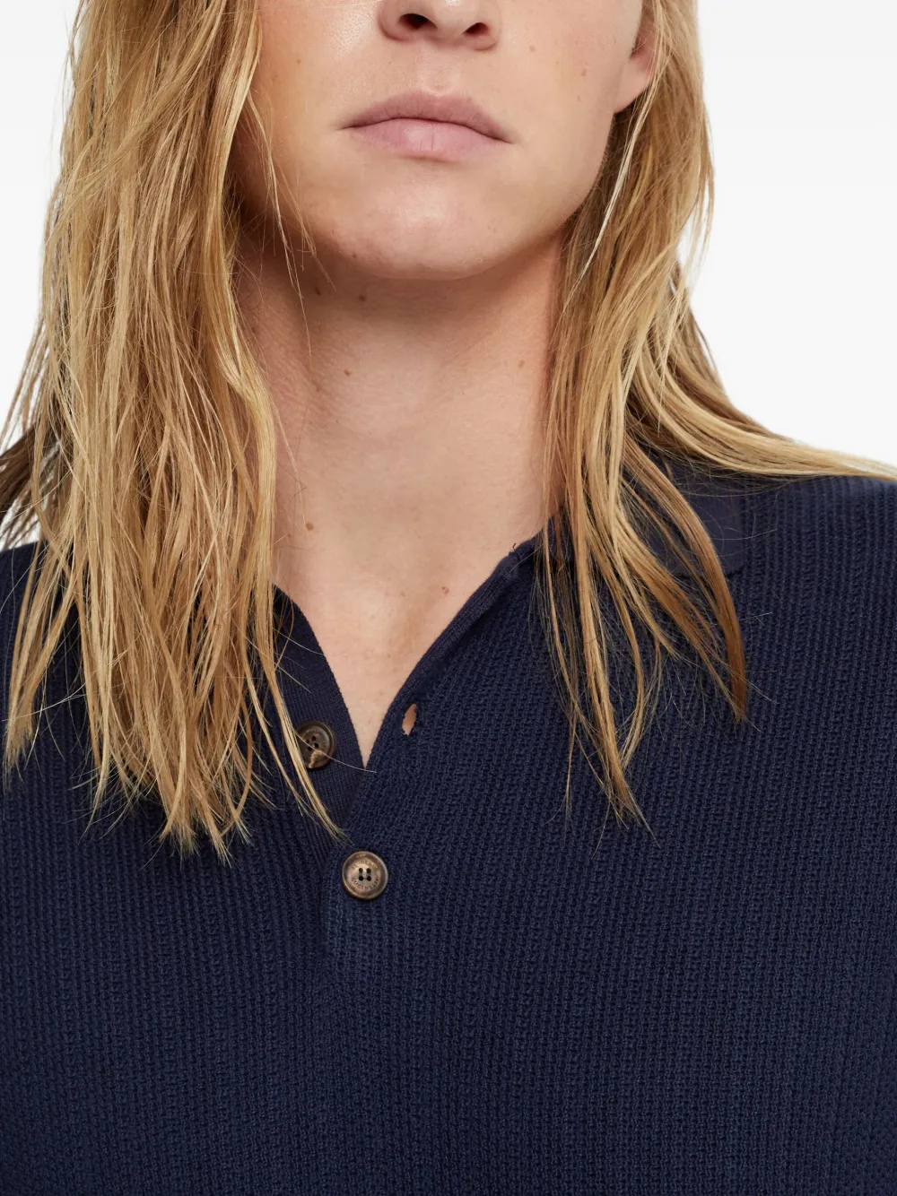 Brunello Cucinelli Katoenen poloshirt Blauw