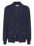 Brunello Cucinelli button-down cardigan - Blue