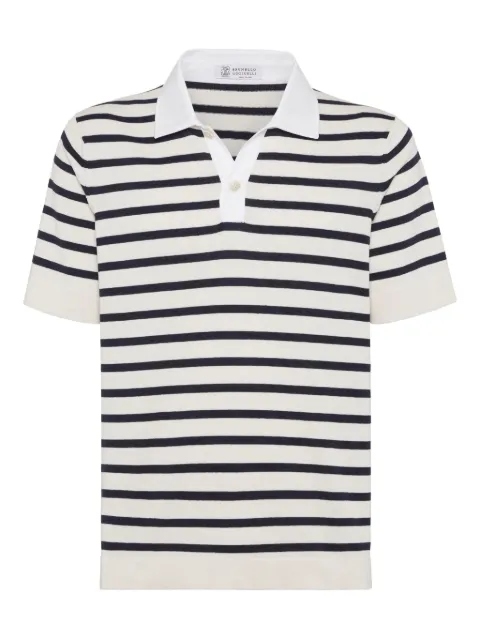 Brunello Cucinelli cotton polo shirt 
