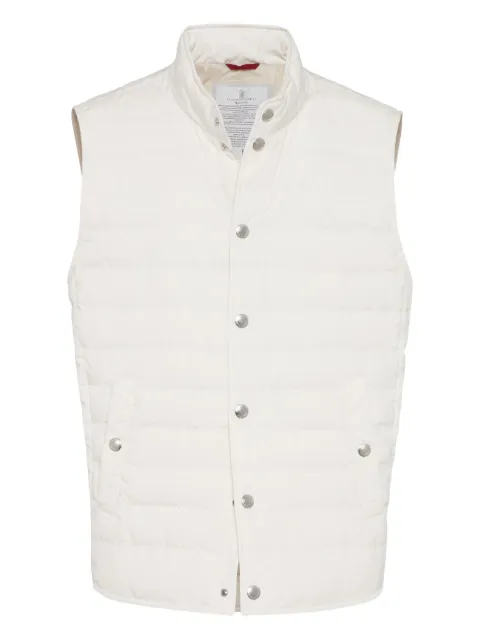 Brunello Cucinelli lightweight down gilet