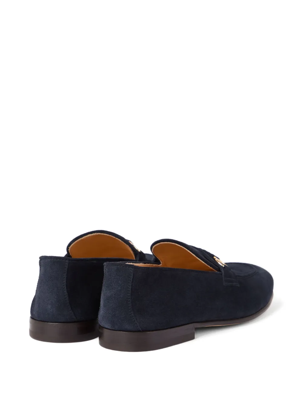 Brunello Cucinelli leather loafers Blue