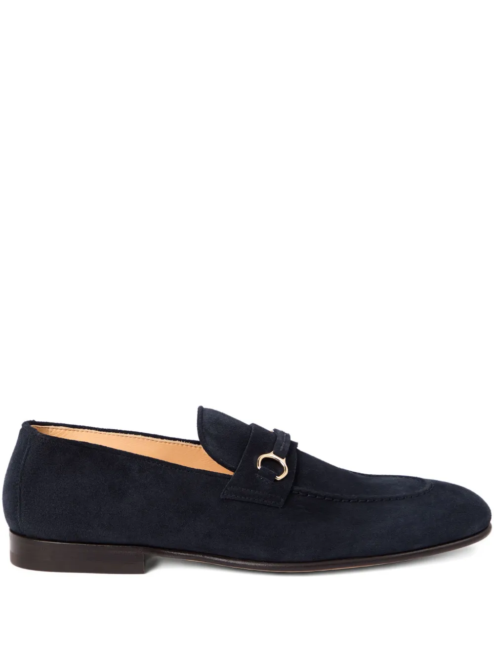 Brunello Cucinelli leather loafers Blauw