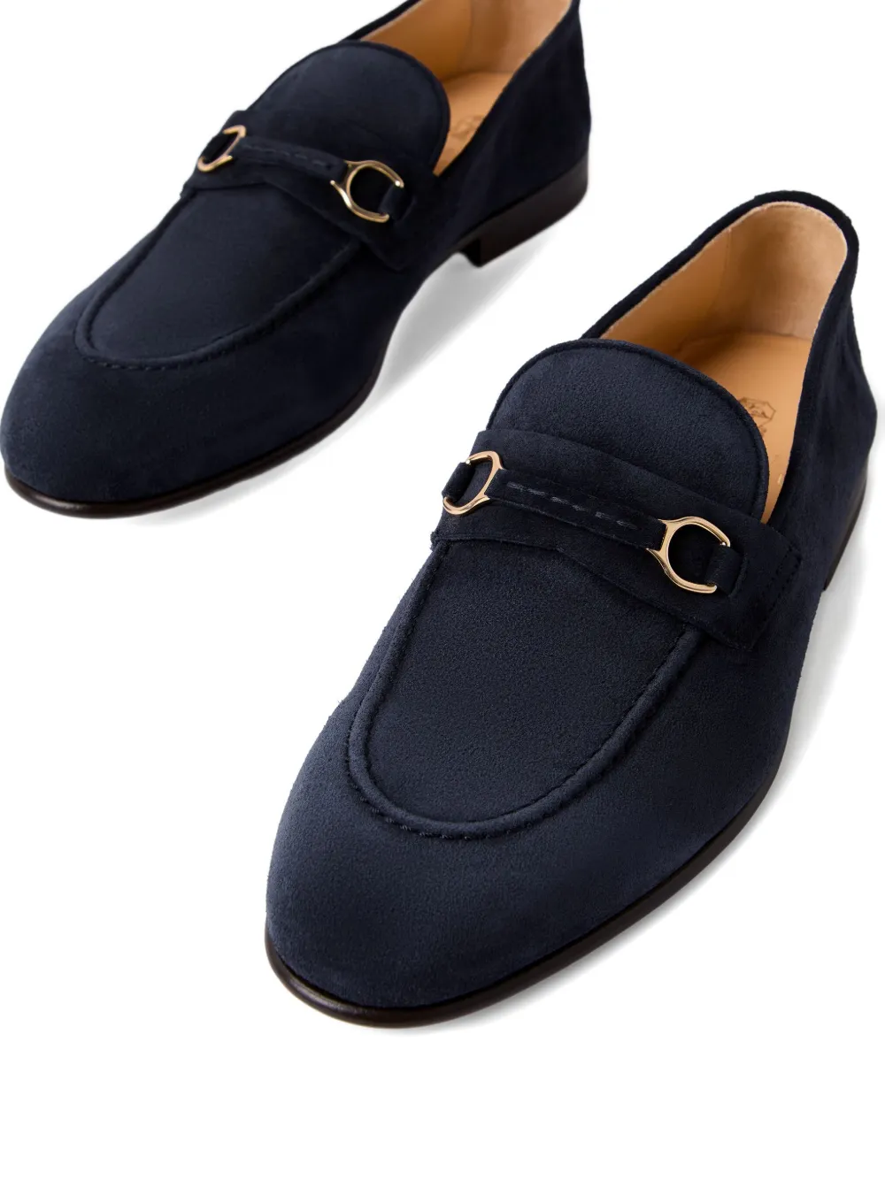 Brunello Cucinelli leather loafers Blue