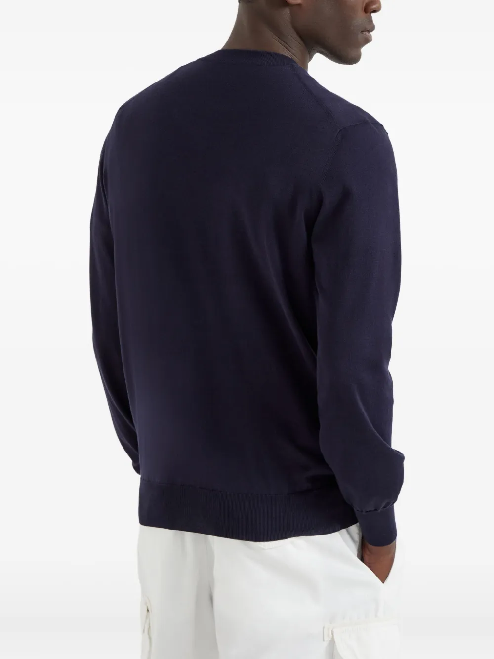 Brunello Cucinelli Katoenen sweater Blauw