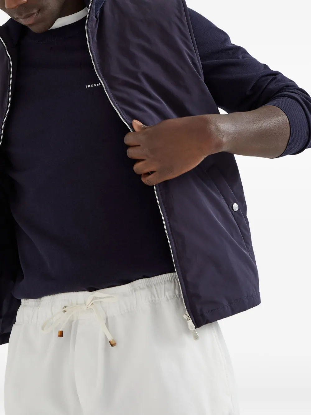 Brunello Cucinelli Katoenen sweater Blauw