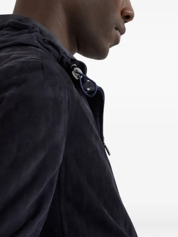 BRUNELLO CUCINELLI☆ジップパーカー☆ Brunello Cucinelli zip-up Hooded Sweatshirt | Blue | FARFETCH JO