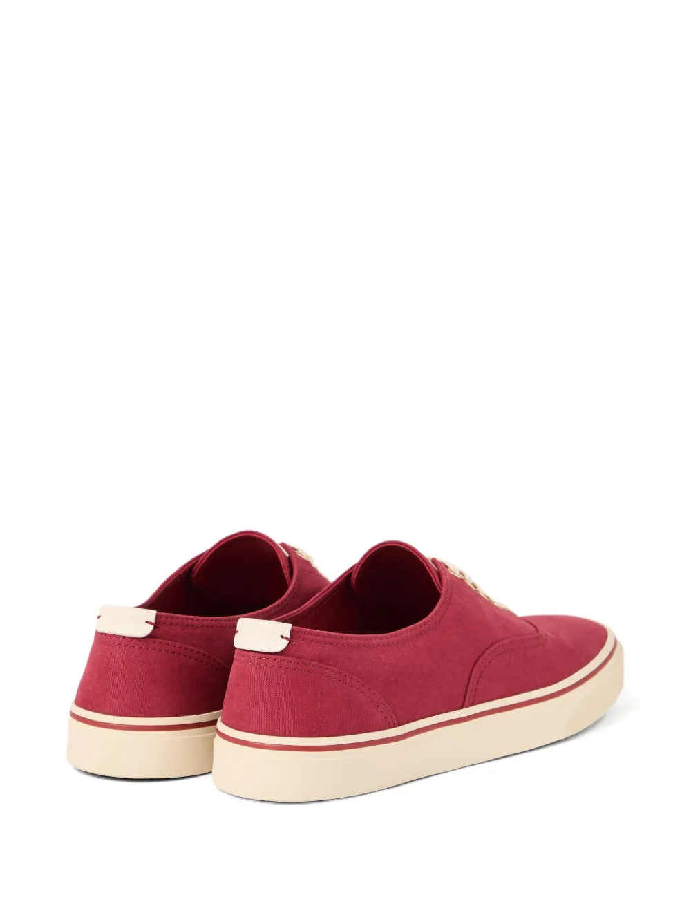 Brunello Cucinelli cotton sneakers Red