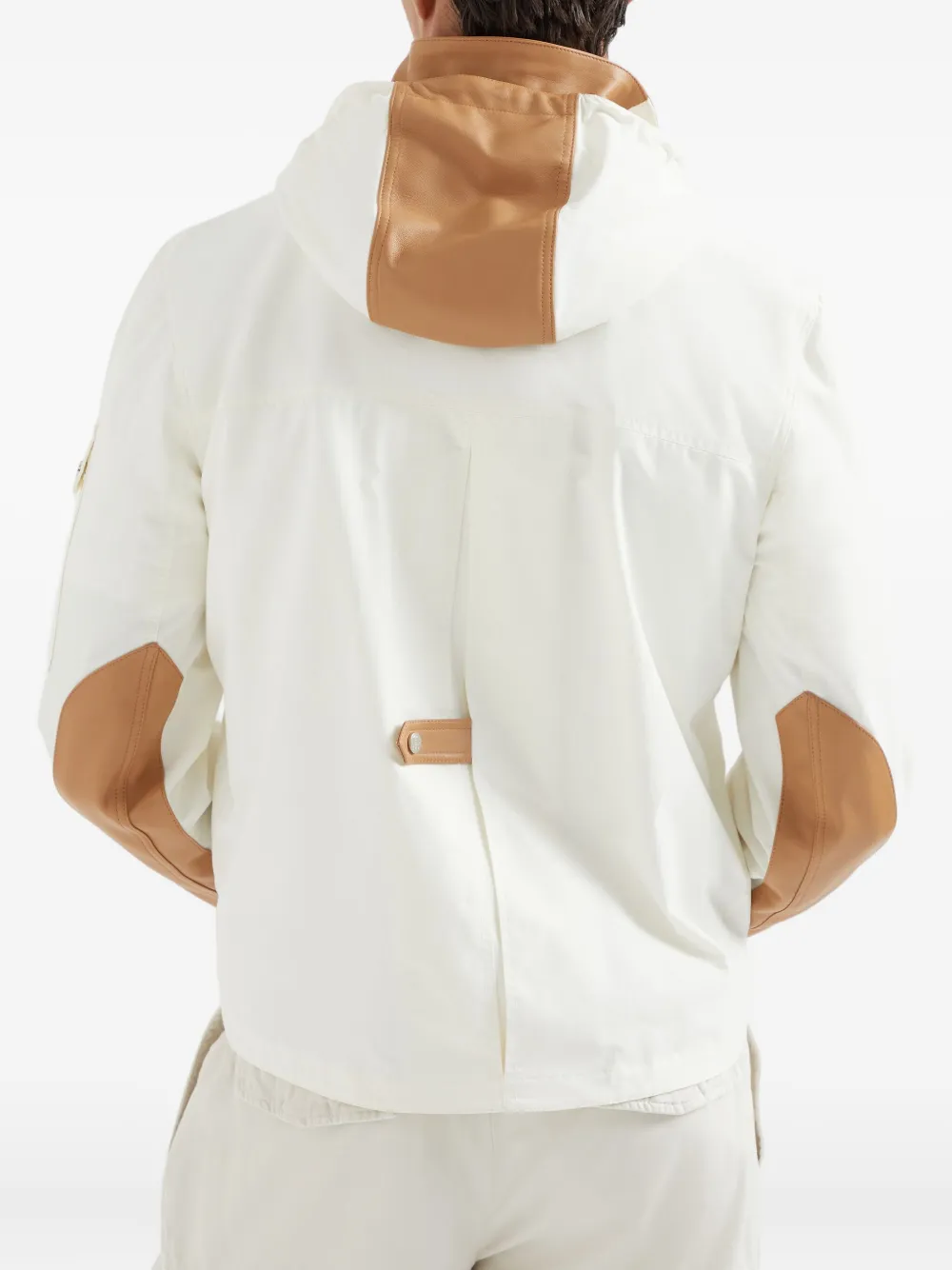 Brunello Cucinelli Gabardine jack Wit