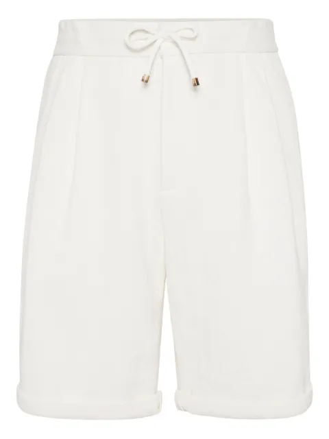 Brunello Cucinelli drawstring-waist bermuda shorts 