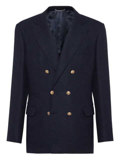 Brunello Cucinelli blazer deconstruido