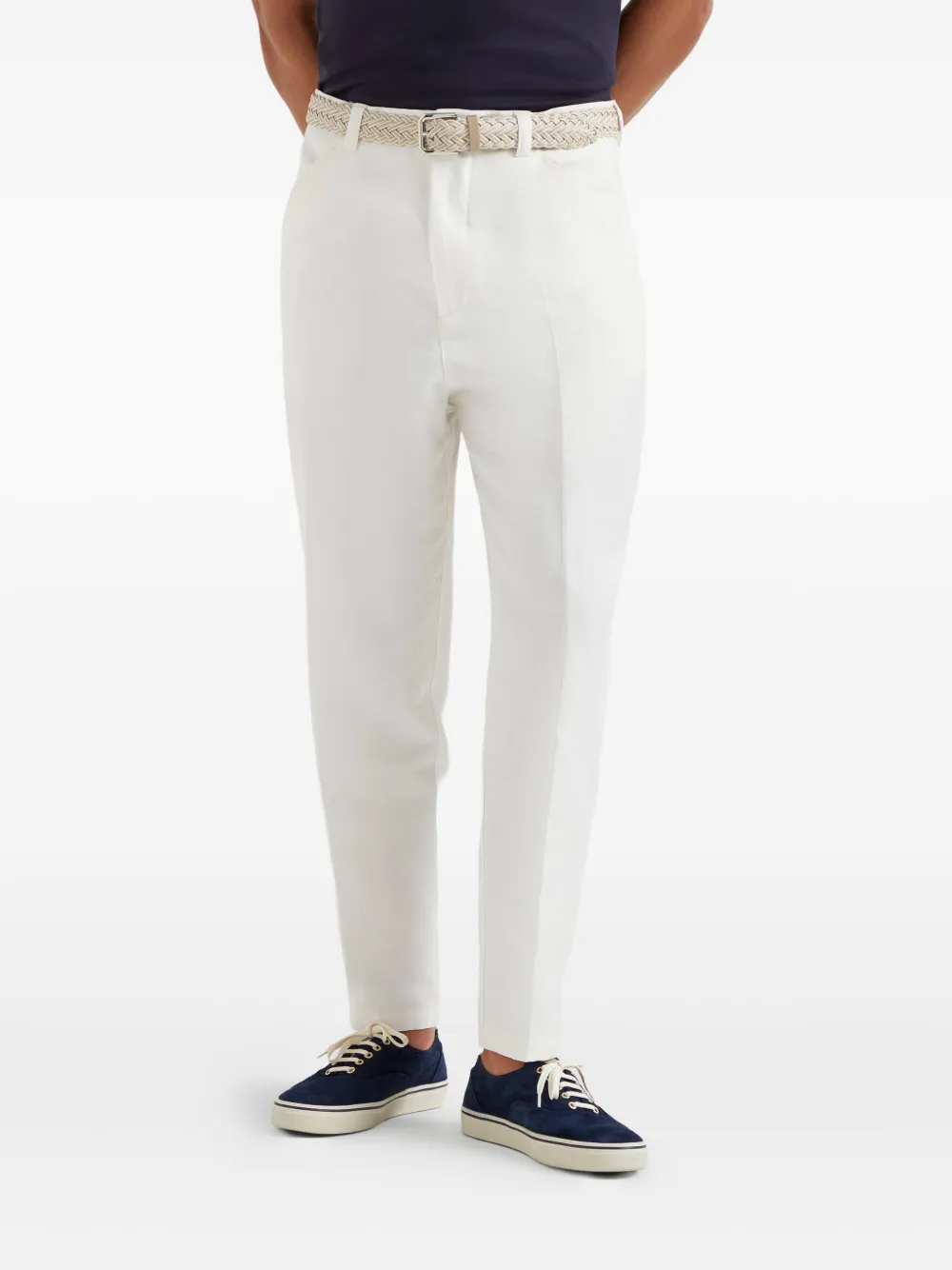 Brunello Cucinelli Plooibroek Wit