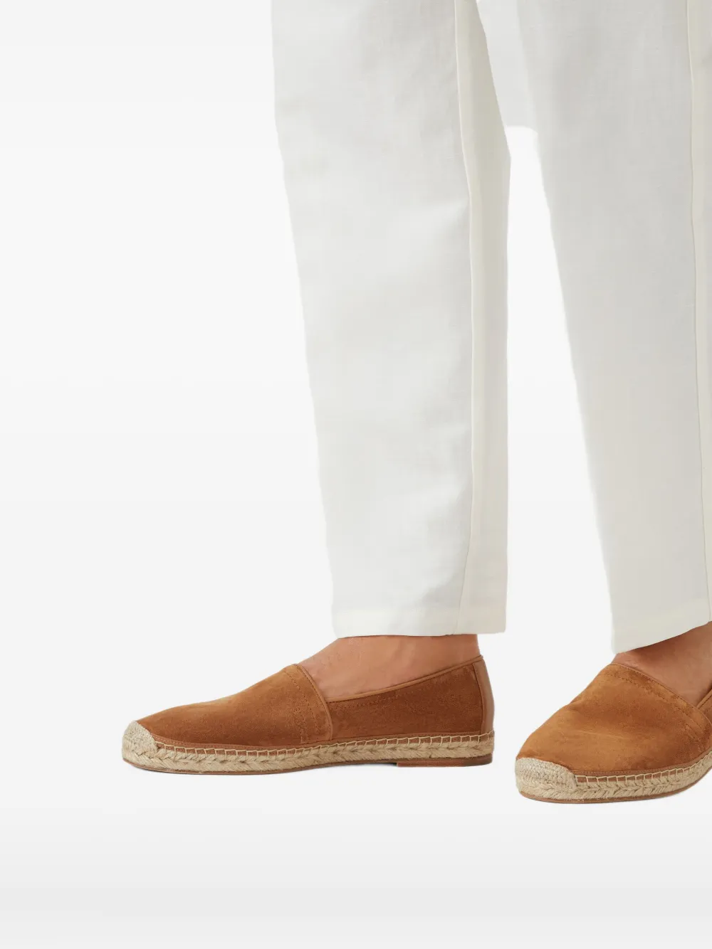 Brunello Cucinelli suede espadrilles Brown