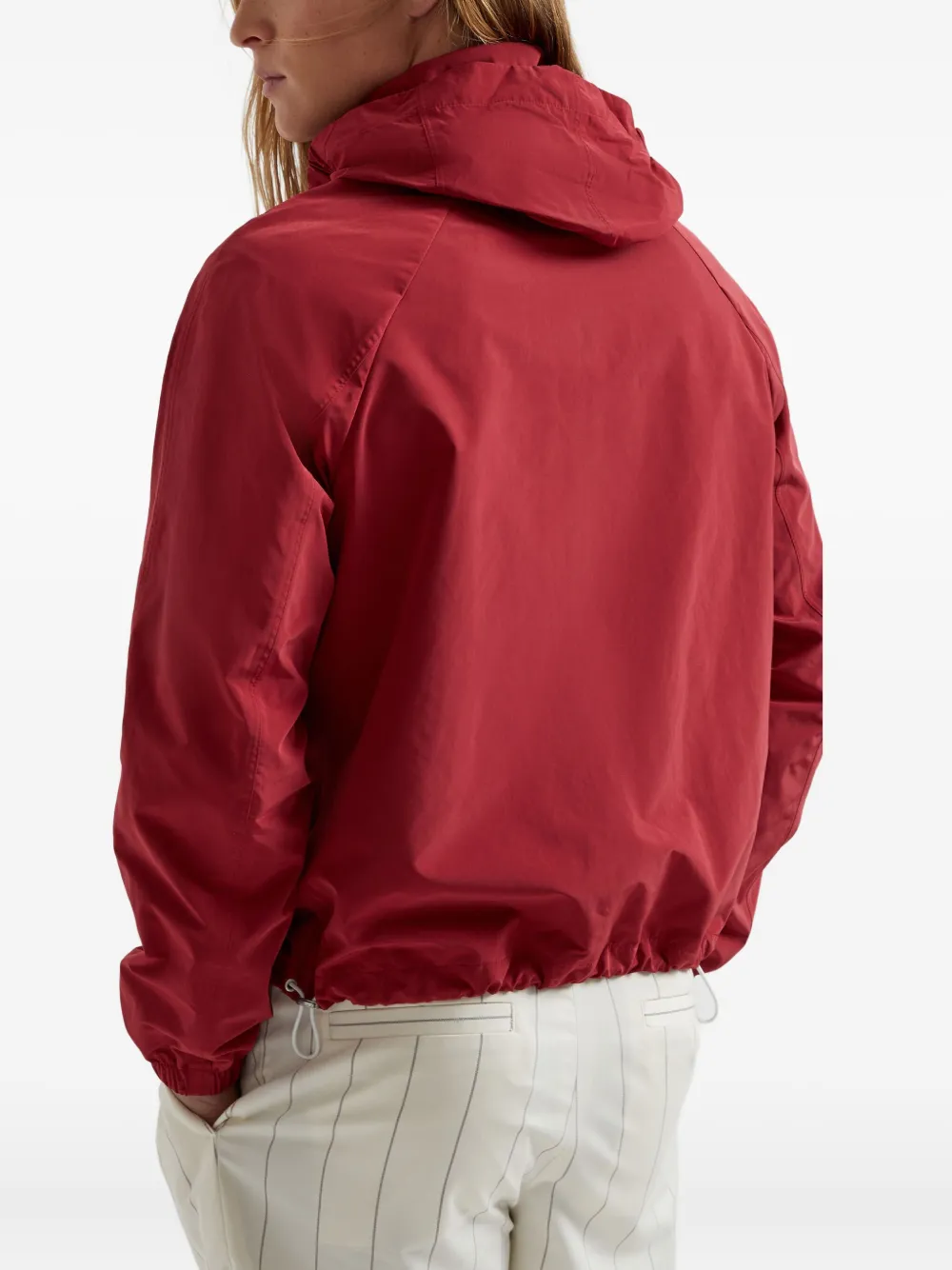 Brunello Cucinelli Waterbestendig shirtjack Rood